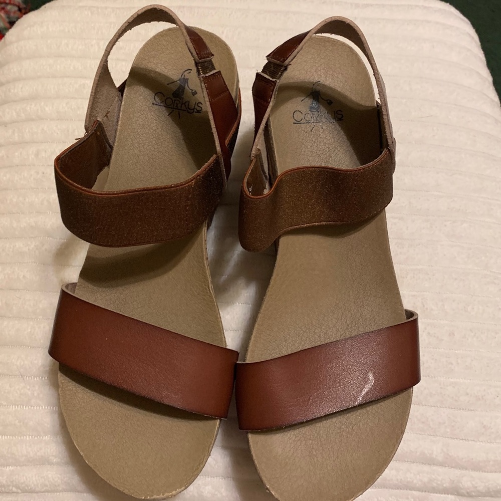 Corky’s Wedge Hells (size 10)